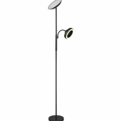 Luminaires Globo Lighting Éclairage Led|DAVYD Lampadaire LED Noir, 1 lumière