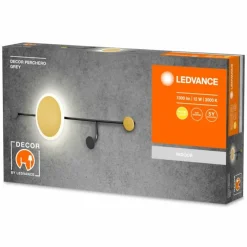 Luminaires Ledvance Éclairage Led|DECOR Applique murale / Plafonnier LED Gris, 1 lumière