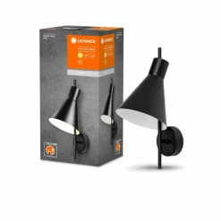 Luminaires Ledvance Éclairage Led|DECOR Applique murale / Plafonnier LED Noir, 1 lumière