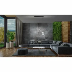 Luminaires Ledvance Éclairage Led|DECOR Applique murale / Plafonnier LED Noir, 1 lumière