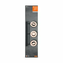 Luminaires Ledvance Éclairage Led|Decor Plafonnier LED Noir, 3 lumières