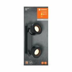 Luminaires Ledvance Éclairage Led|Decor Plafonnier LED Noir, 2 lumières