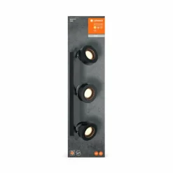 Luminaires Ledvance Éclairage Led|Decor Plafonnier LED Noir, 3 lumières
