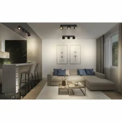 Luminaires Ledvance Éclairage Led|Decor Plafonnier LED Noir, 3 lumières