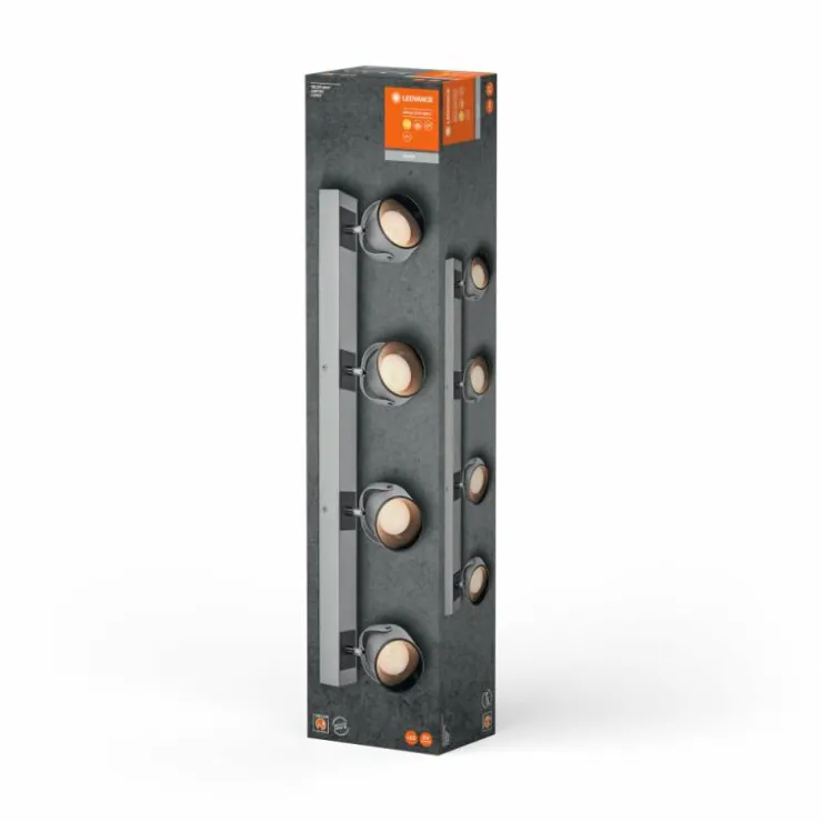 Luminaires Ledvance Éclairage Led|Decor Plafonnier LED Argenté, 4 lumières