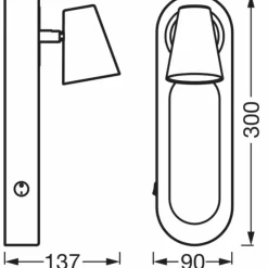 Luminaires Ledvance Éclairage Led|Decor Plafonnier LED Blanc, 1 lumière