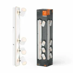 Luminaires Ledvance Éclairage Led|Decor Plafonnier LED Blanc, 4 lumières