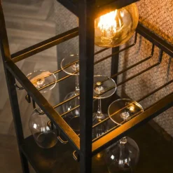 hofstein Lampadaires Et Lampes Sur Pied|Decorate Lampadaire Anthracite, 1 lumière