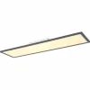 Luminaires Globo Lighting Éclairage Led|Doha Plafonnier LED Anthracite, Blanc, 1 lumière