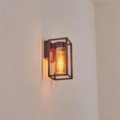 Doninhas Lampe murale d´extérieur Rouille, 1 lumière