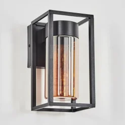 Doninhas Lampe murale d´extérieur Noir, 1 lumière