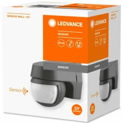 Détecteur de mouvement LEDVANCE SENSOR Gris, Détecteur de mouvement