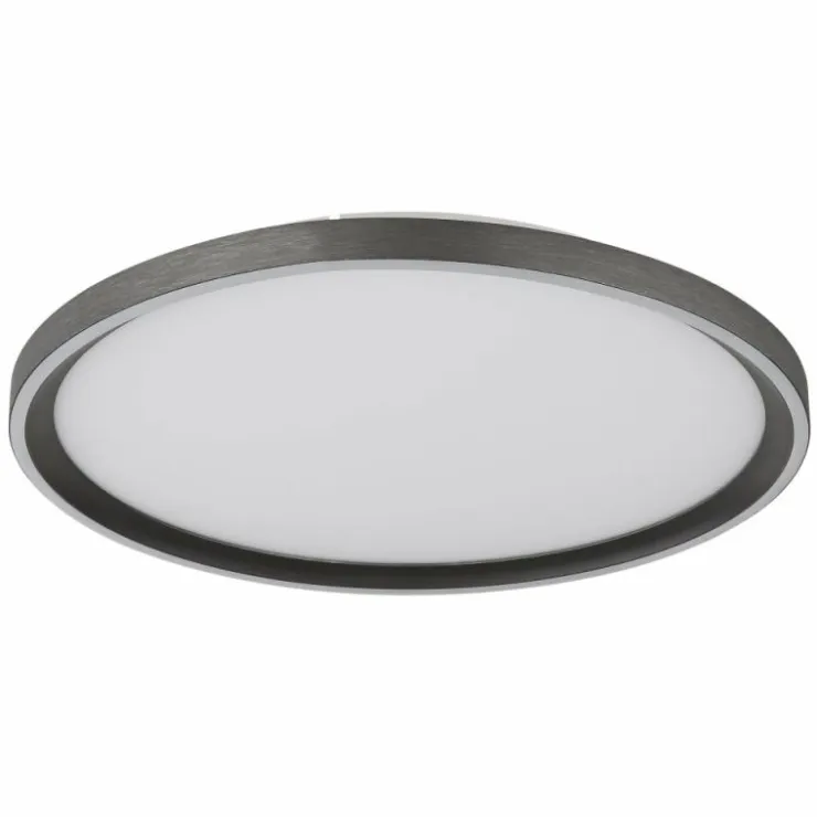 Luminaires Globo Lighting Éclairage Led|Dublin Plafonnier LED Gris, 1 lumière, Télécommandes