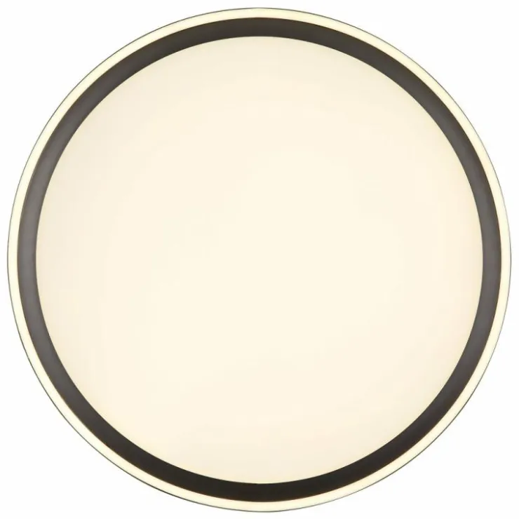 Luminaires Globo Lighting Éclairage Led|Dublin Plafonnier LED Gris, 1 lumière, Télécommandes