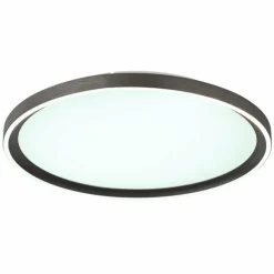 Luminaires Globo Lighting Éclairage Led|Dublin Plafonnier LED Gris, 1 lumière, Télécommandes