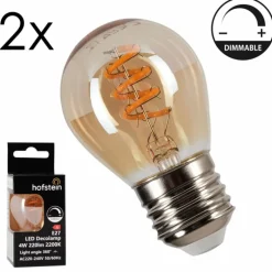 E27 4 Watt blanc chaud dimmable 220 Lumen