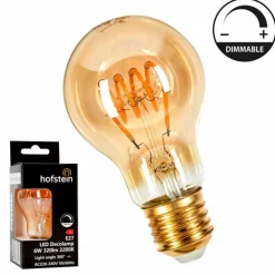 E27 LED 6 watt 2200 kelvin 320 lumen