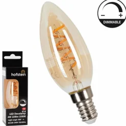 E14 LED 4 watt 2200 kelvin 220 lumen