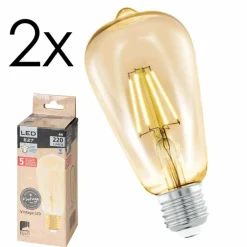E27 LED 4 Watt blanc chaud 220 Lumen