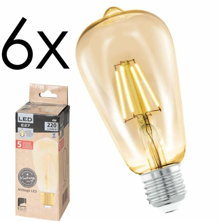 E27 LED 4 Watt blanc chaud 220 Lumen