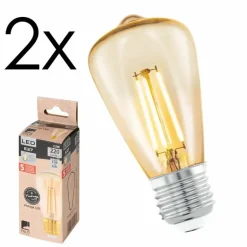 E27 LED 3.5 Watt blanc chaud 220 Lumen