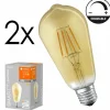 E27 LED 6 Watt blanc chaud dimmable 680 Lumen