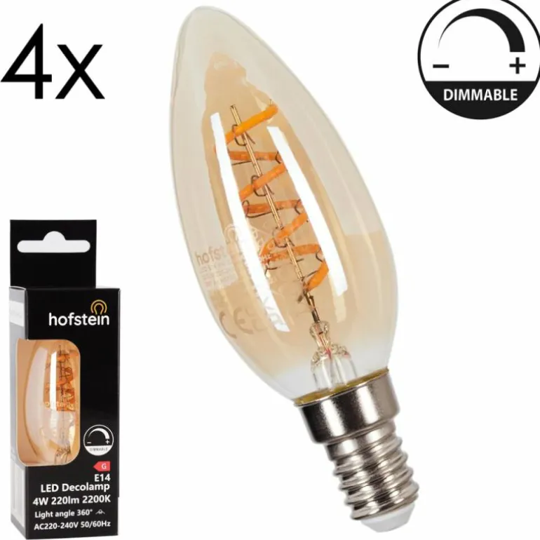 E14 LED 4 Watt blanc chaud dimmable 220 Lumen