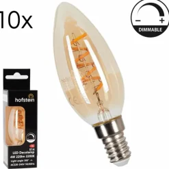 E14 LED 4 Watt blanc chaud dimmable 220 Lumen