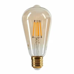 E27 Lot de 2 LED 6 watts 2200 kelvins 650 lumens