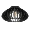 Luminaires Eglo Plafonniers|Eglo Plafonnier Noir, 1 lumière