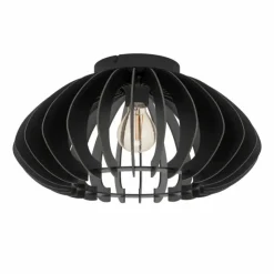 Luminaires Eglo Plafonniers|Eglo Plafonnier Noir, 1 lumière