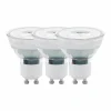 Eglo 3x LED GU10 4,5 Watt 2700 Kelvin 345 Lumen