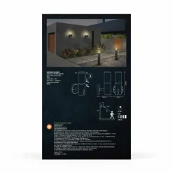 Endura Applique murale Luminaires Ledvance Gris, 1 lumière