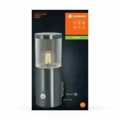 Endura Applique murale Luminaires Ledvance Acier brossé, 1 lumière
