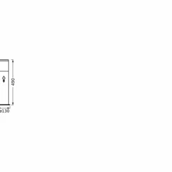 Endura Applique murale Luminaires Ledvance Acier brossé, 1 lumière