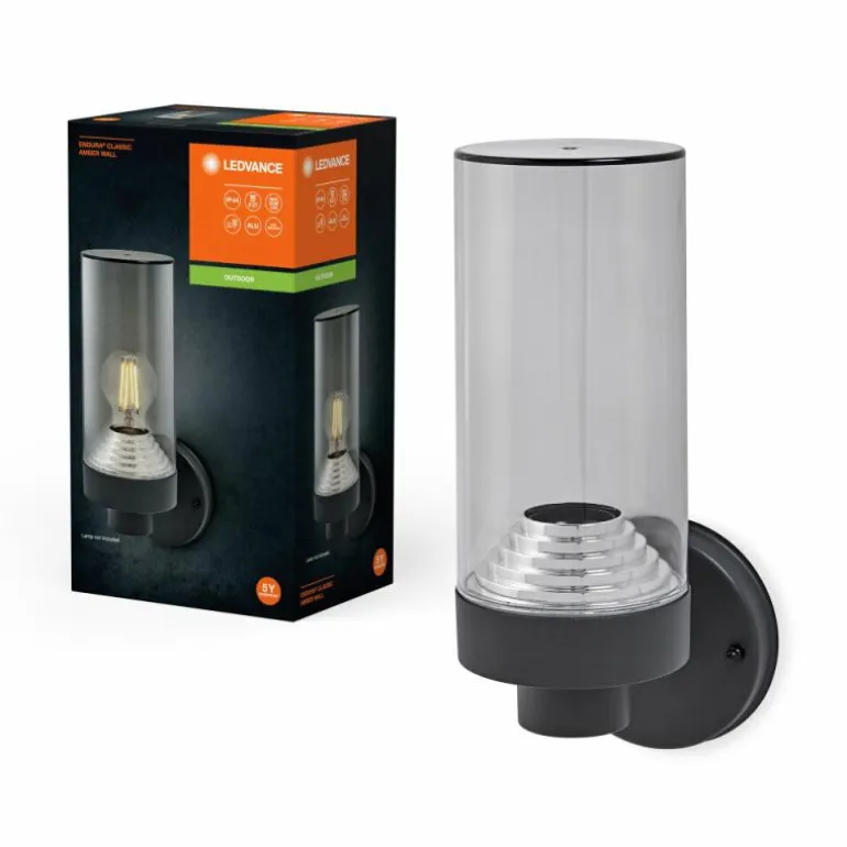 Endura Applique murale Luminaires Ledvance Gris, 1 lumière