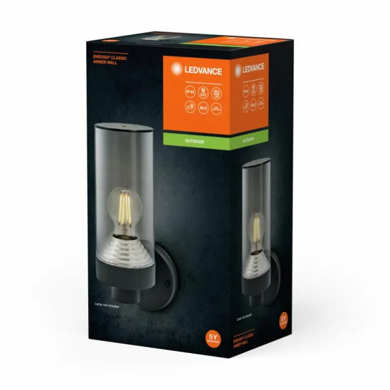 Endura Applique murale Luminaires Ledvance Gris, 1 lumière