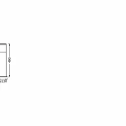 Endura Applique murale Luminaires Ledvance Gris, 1 lumière