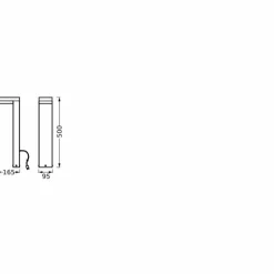 Endura Lampadaire d'extérieur Luminaires Ledvance LED Gris, 1 lumière