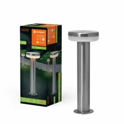 Endura Lampadaire d'extérieur Luminaires Ledvance LED Acier brossé, 1 lumière