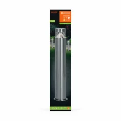 Endura Lampadaire d'extérieur Luminaires Ledvance LED Acier brossé, 1 lumière