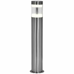 Endura Lampadaire d'extérieur Luminaires Ledvance LED Acier brossé, 1 lumière