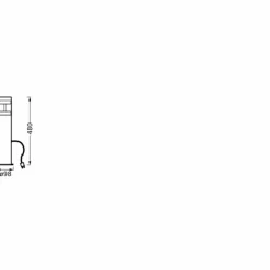Endura Lampadaire d'extérieur Luminaires Ledvance LED Acier brossé, 1 lumière