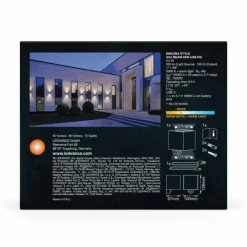 Endura Lampe murale d´extérieur Luminaires Ledvance LED Gris, 1 lumière
