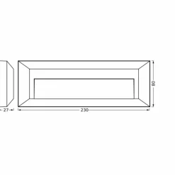 Endura Lampe murale d´extérieur Luminaires Ledvance LED Gris, 1 lumière
