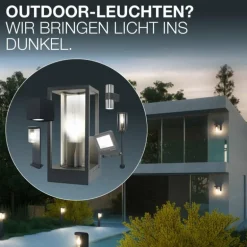 ENDURA Lampe murale d´extérieur Luminaires Ledvance Blanc, 1 lumière