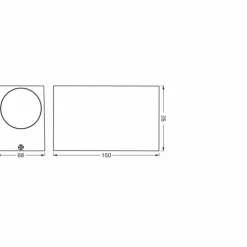 ENDURA Lampe murale d´extérieur Luminaires Ledvance Blanc, 1 lumière