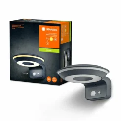 ENDURA Lampe murale d´extérieur Luminaires Ledvance LED Noir, 1 lumière, Détecteur de mouvement