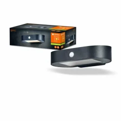 ENDURA Lampe murale d´extérieur Luminaires Ledvance LED Noir, 1 lumière, Détecteur de mouvement
