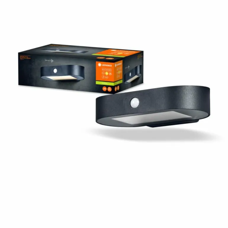 ENDURA Lampe murale d´extérieur Luminaires Ledvance LED Noir, 1 lumière, Détecteur de mouvement